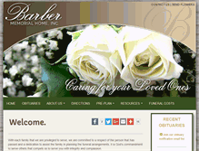 Tablet Screenshot of barbermemorialhome.com